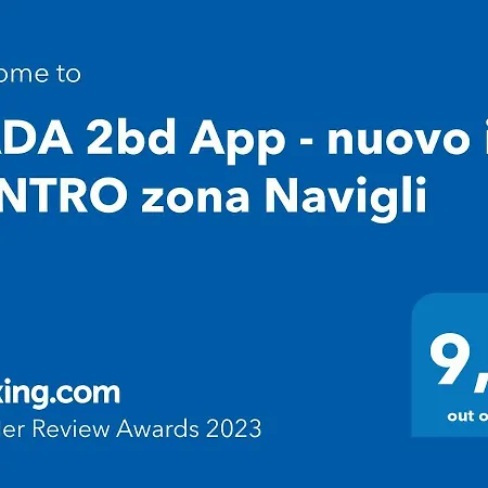 Lägenhet Dada 2bd App - Nuovo In Centro Zona Navigli *